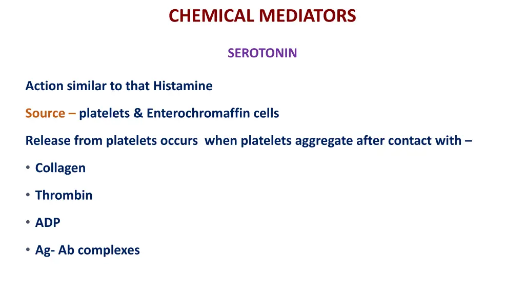 chemical mediators 8