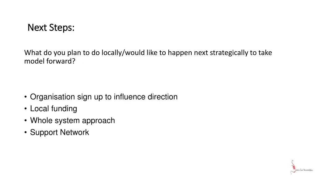 next steps next steps