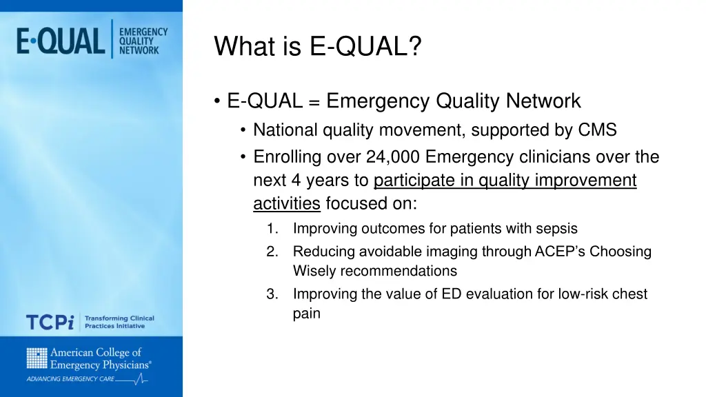 what is e qual