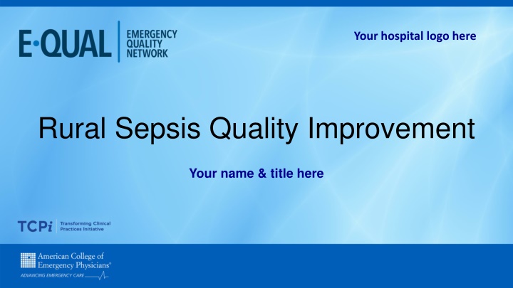 your hospital logo here