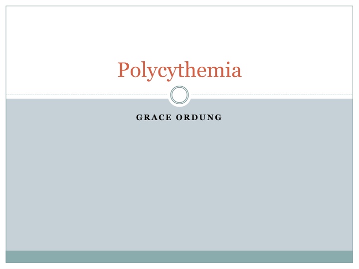 polycythemia