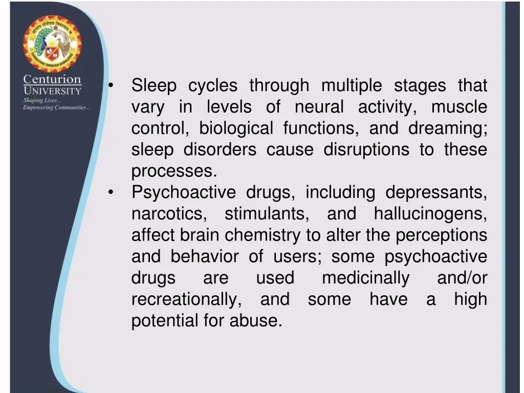 sleep cycles through multiple stages that vary
