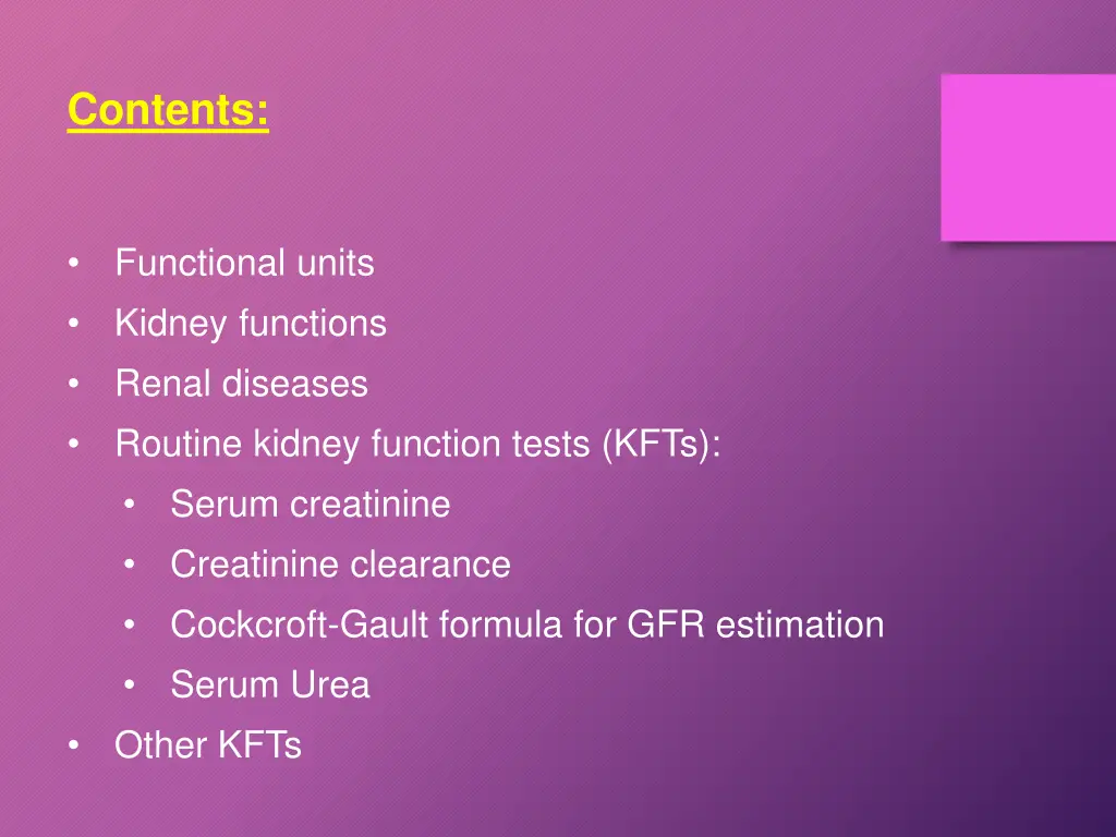 contents