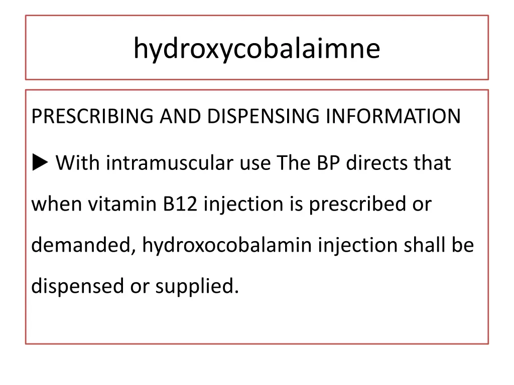 hydroxycobalaimne