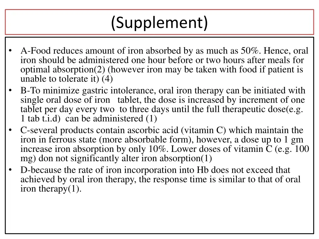 supplement