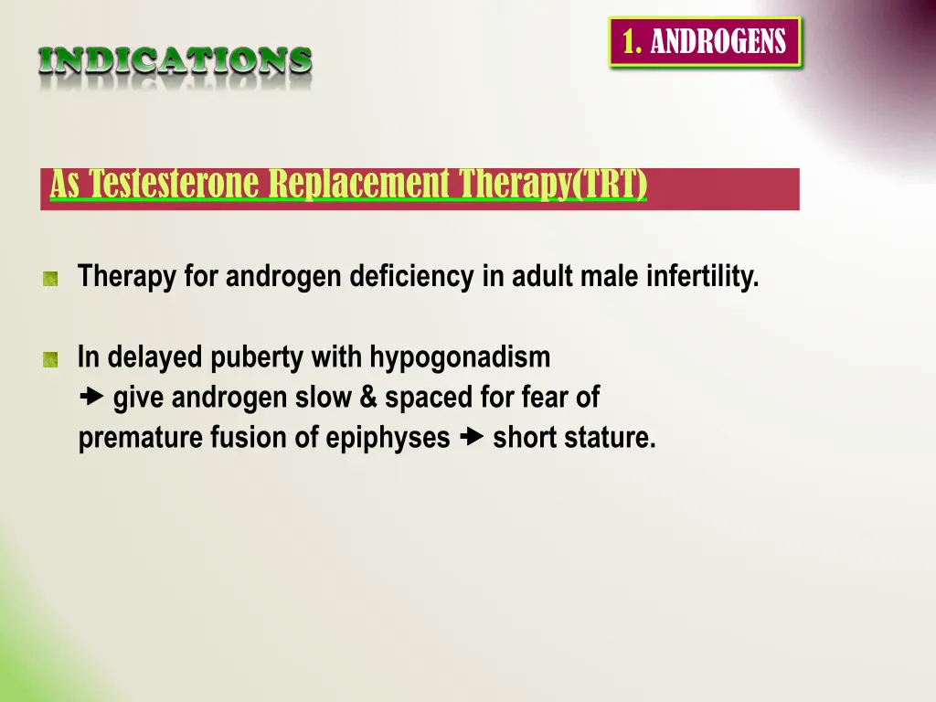 1 androgens