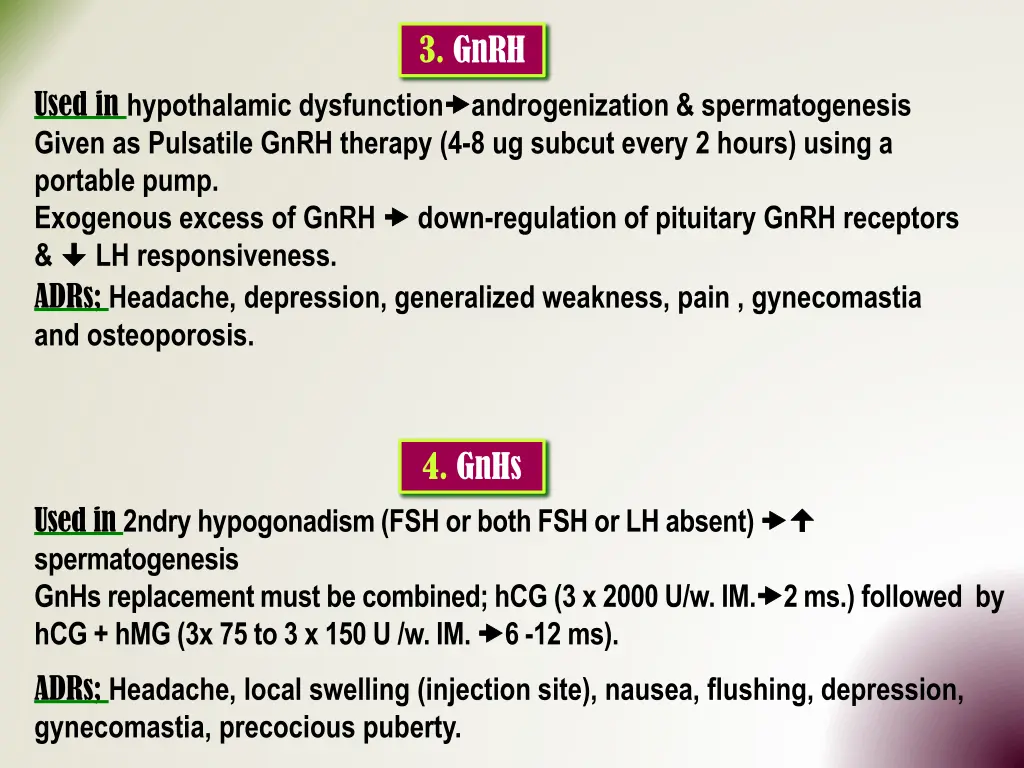 3 gnrh