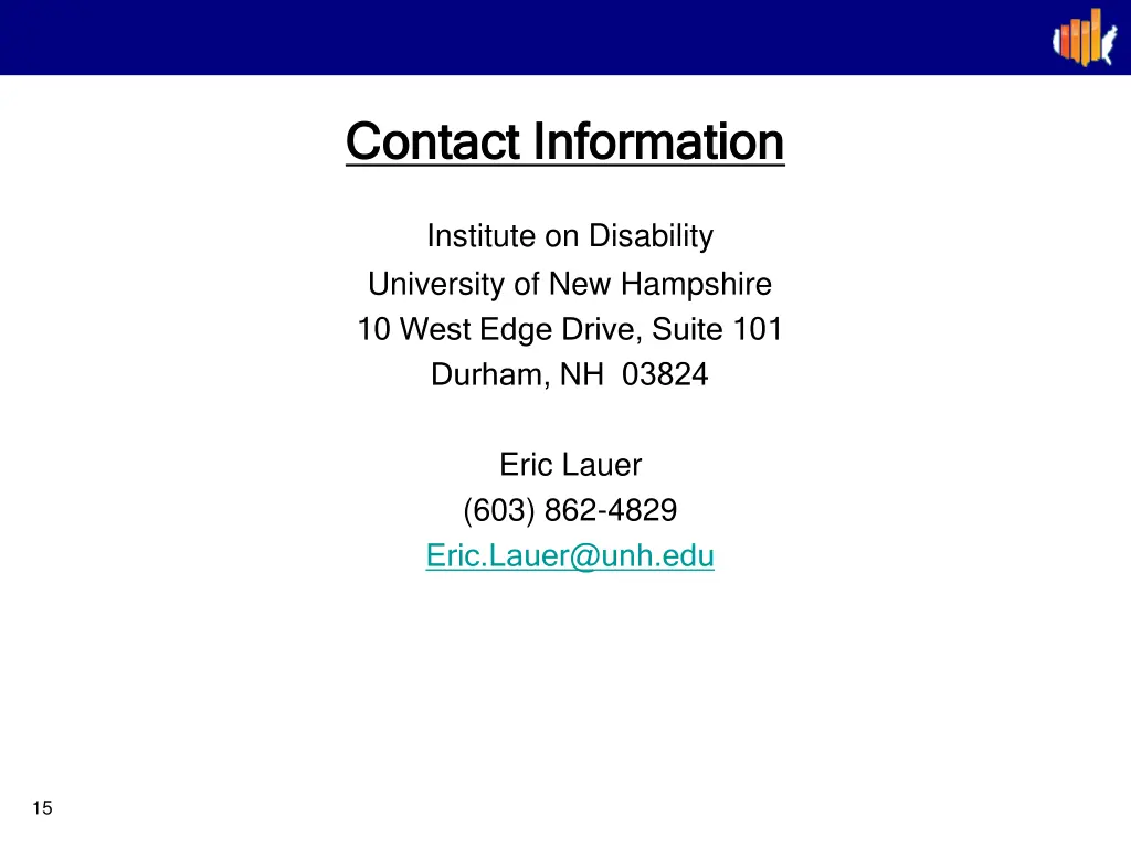 contact information contact information