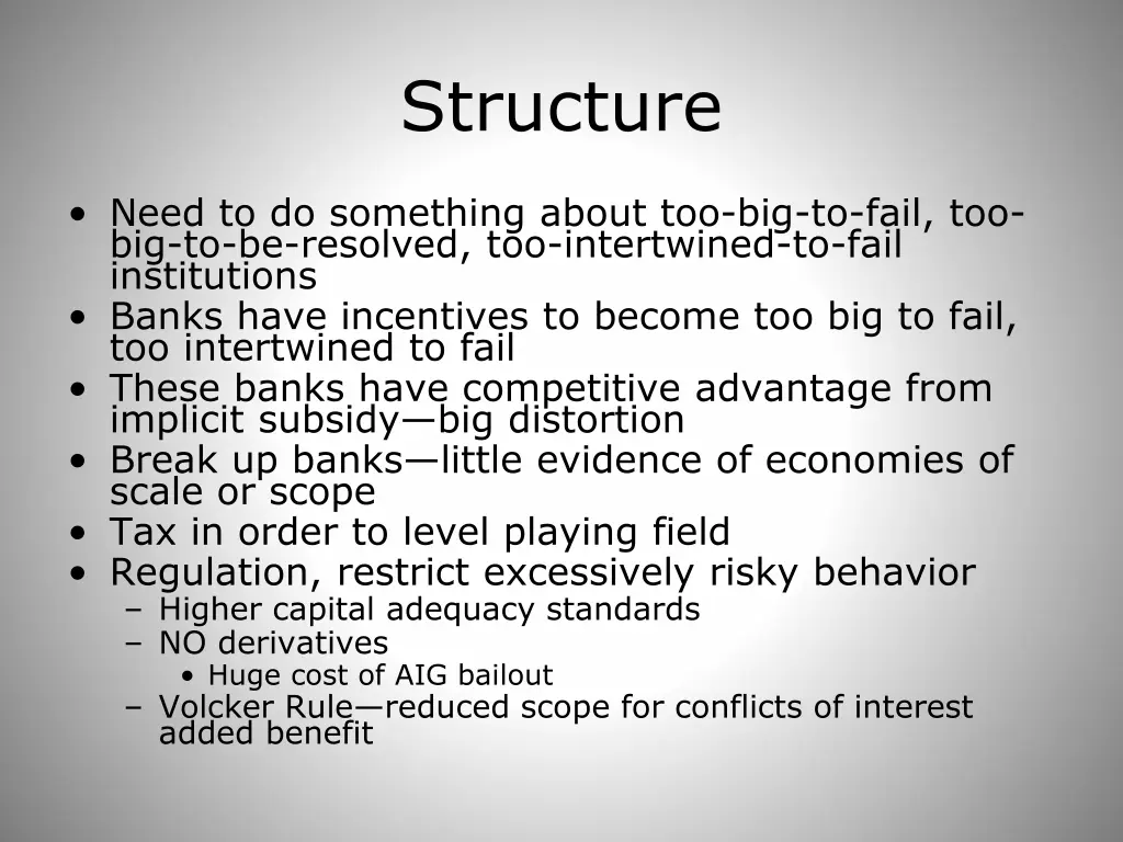 structure