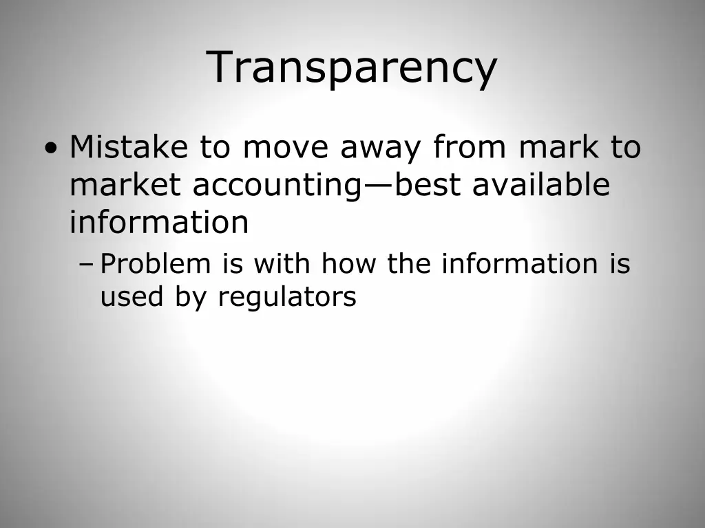 transparency