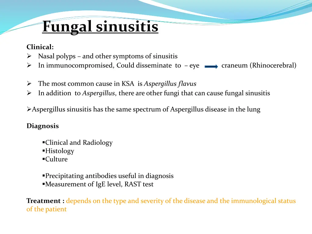fungal sinusitis