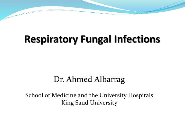 respiratory fungal infections