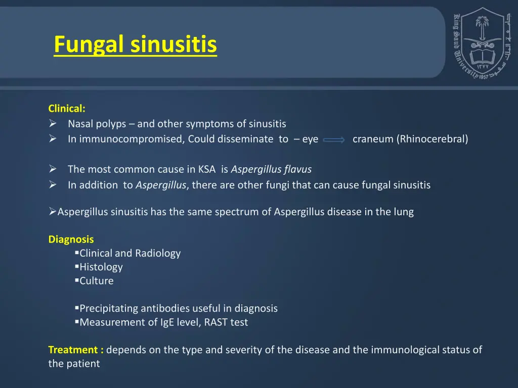 fungal sinusitis 1
