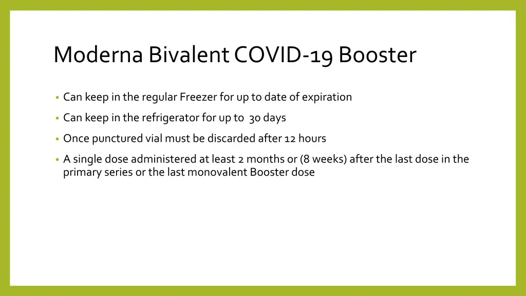moderna bivalent covid 19 booster 1