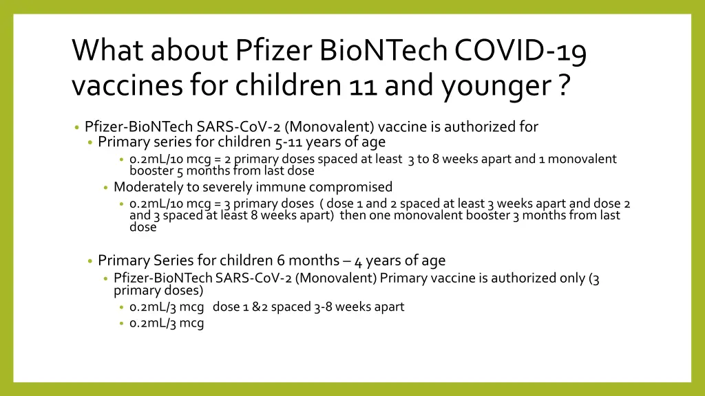 what about pfizer biontech covid 19 vaccines
