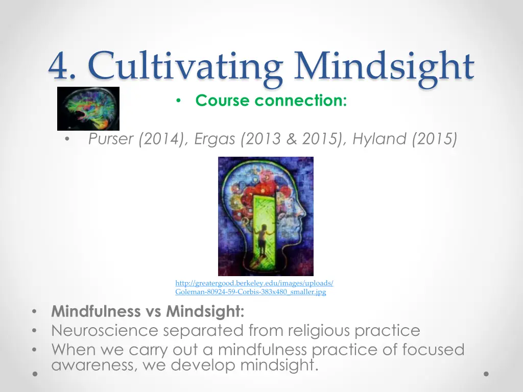4 cultivating mindsight course connection