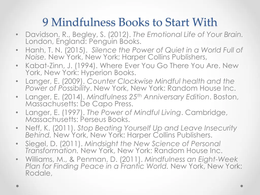 9 mindfulness books to start with davidson