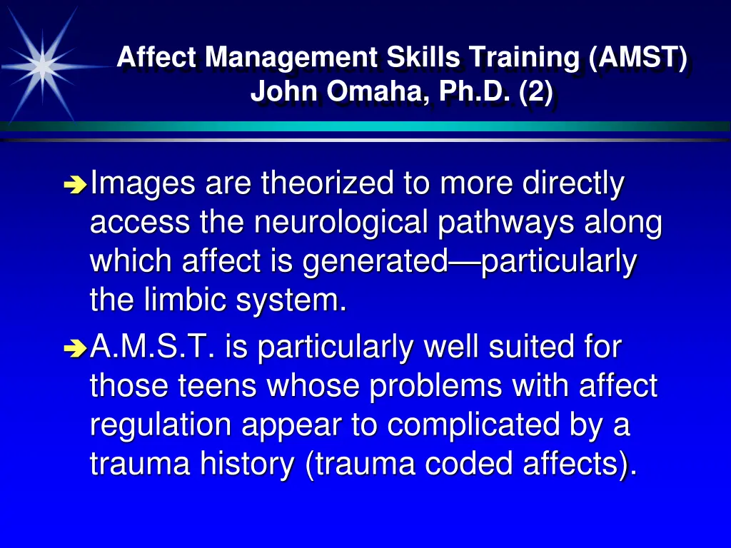 affect management skills training amst john omaha 1