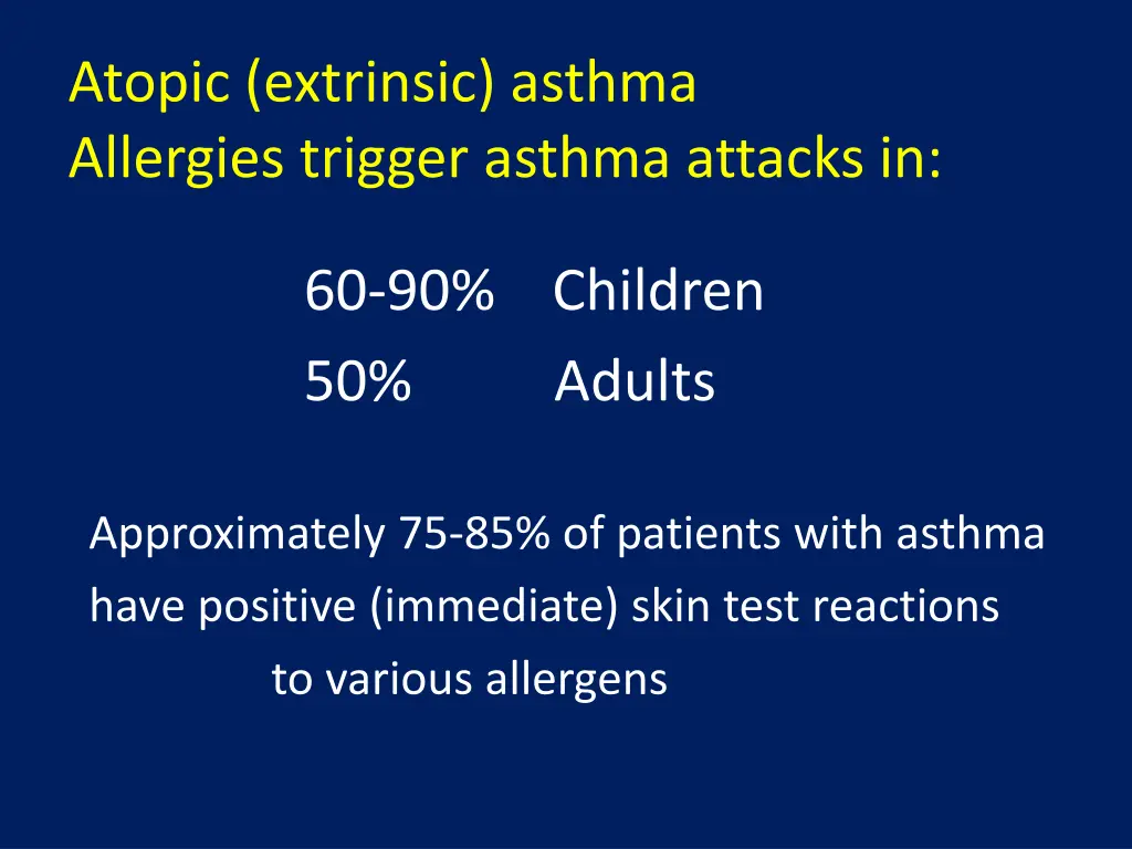 atopic extrinsic asthma allergies trigger asthma