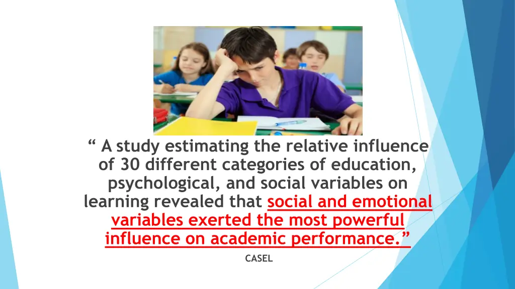 a study estimating the relative influence