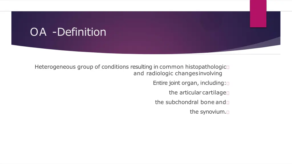 oa definition