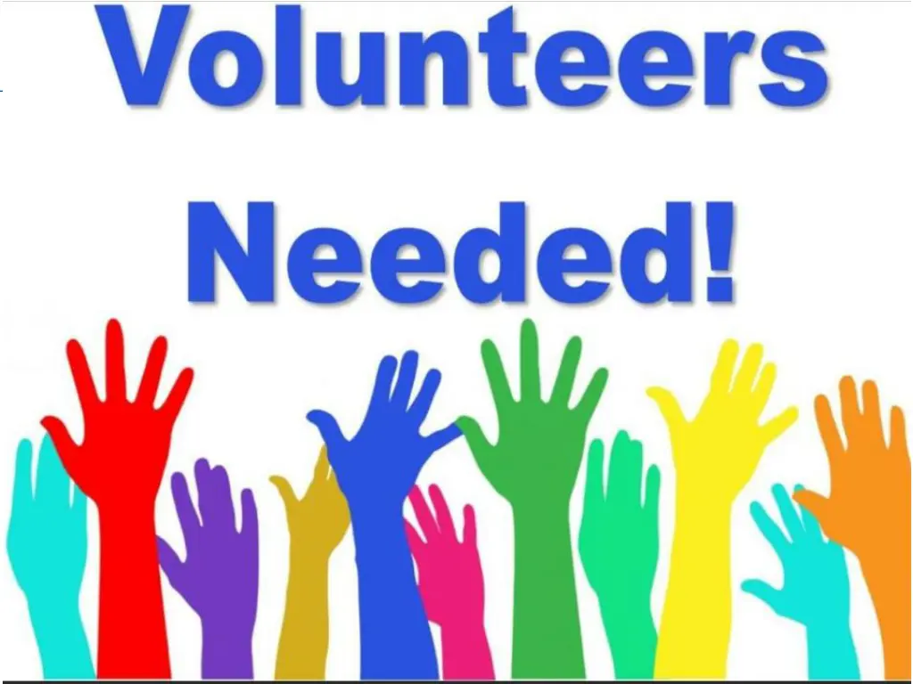 volunteers needed