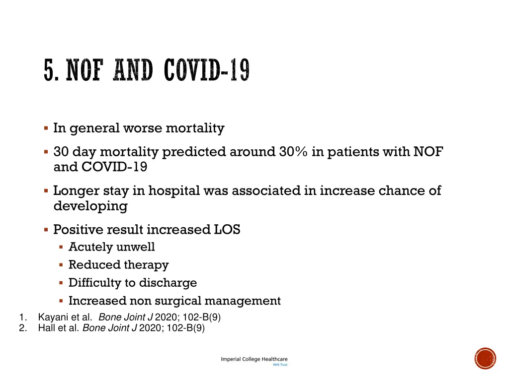 5 nof and covid 19