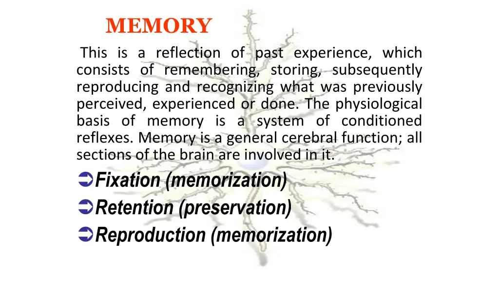 memory