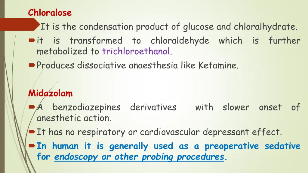 chloralose it is the condensation product