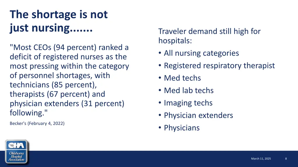 the shortage is not just nursing