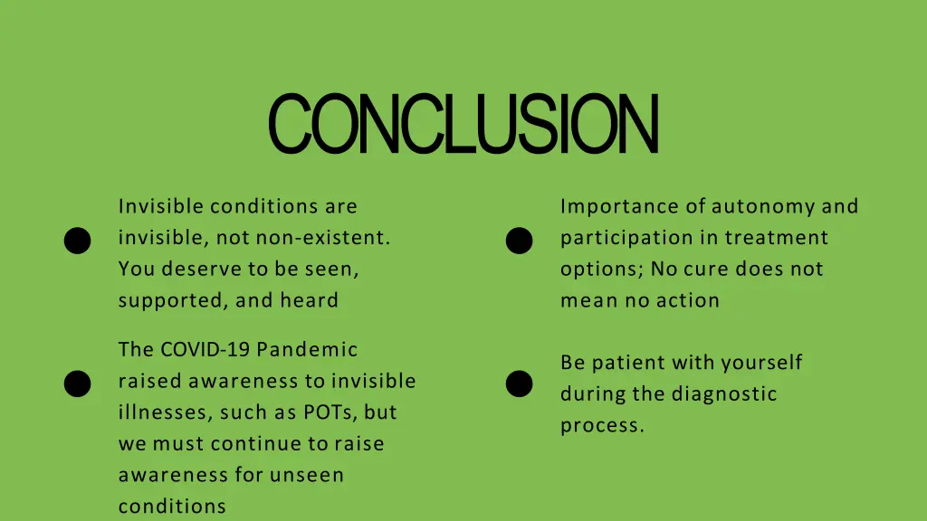 conclusion