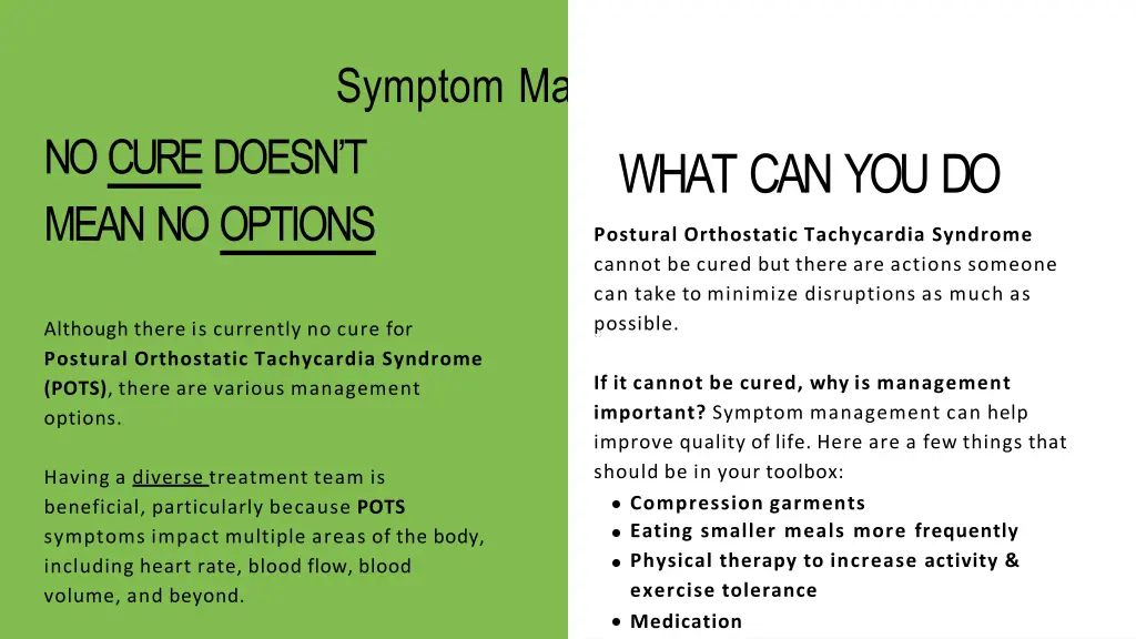 symptom management