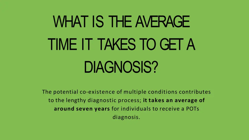 what is the average time it takes