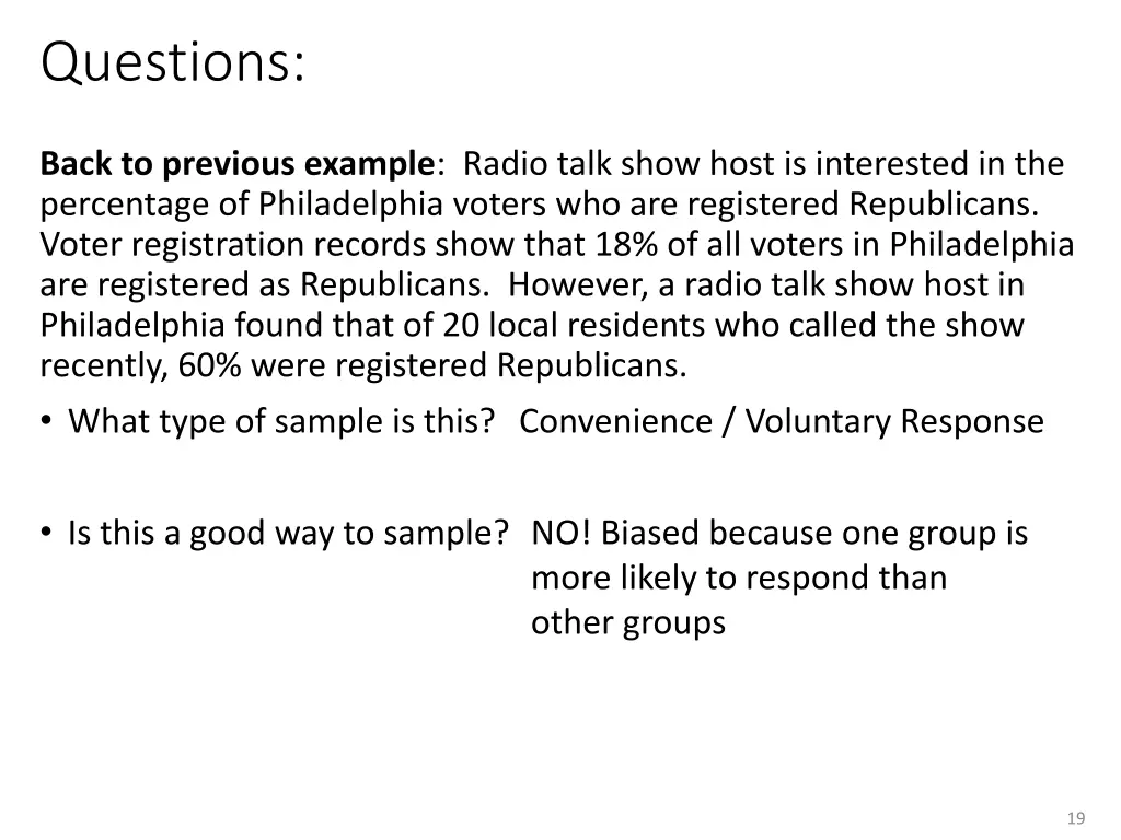 questions 1