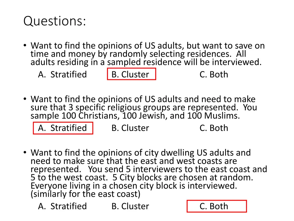 questions 3
