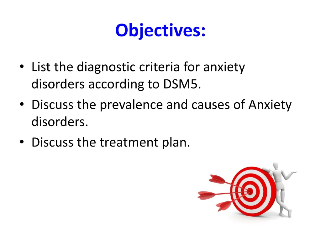 objectives