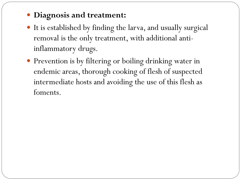 diagnosis and treatment it is established