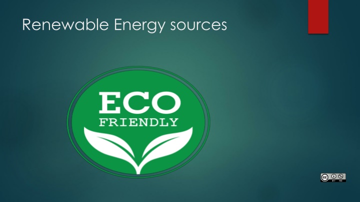 renewable energy sources