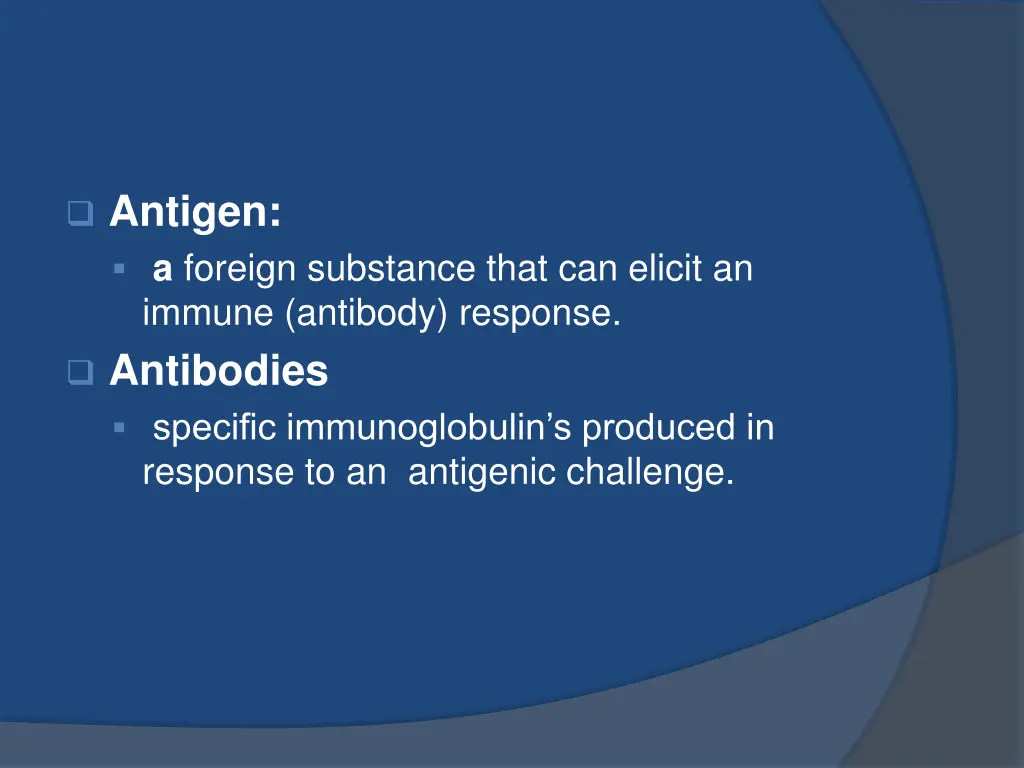 antigen a foreign substance that can elicit