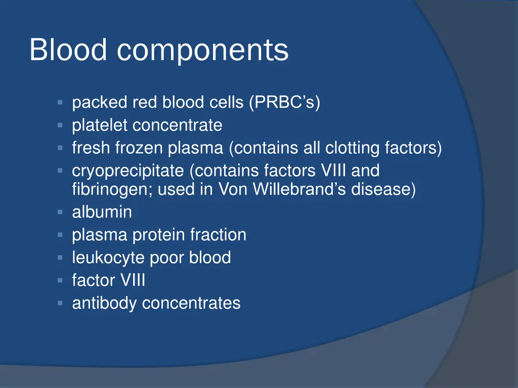 blood components 1