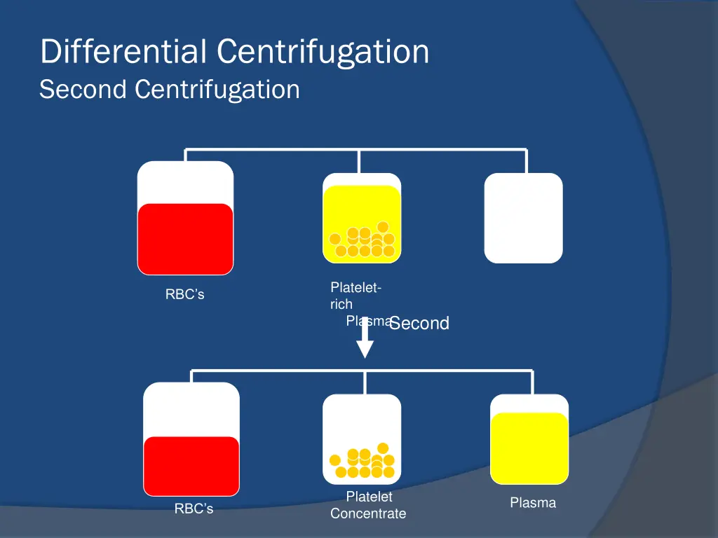 differential centrifugation second centrifugation