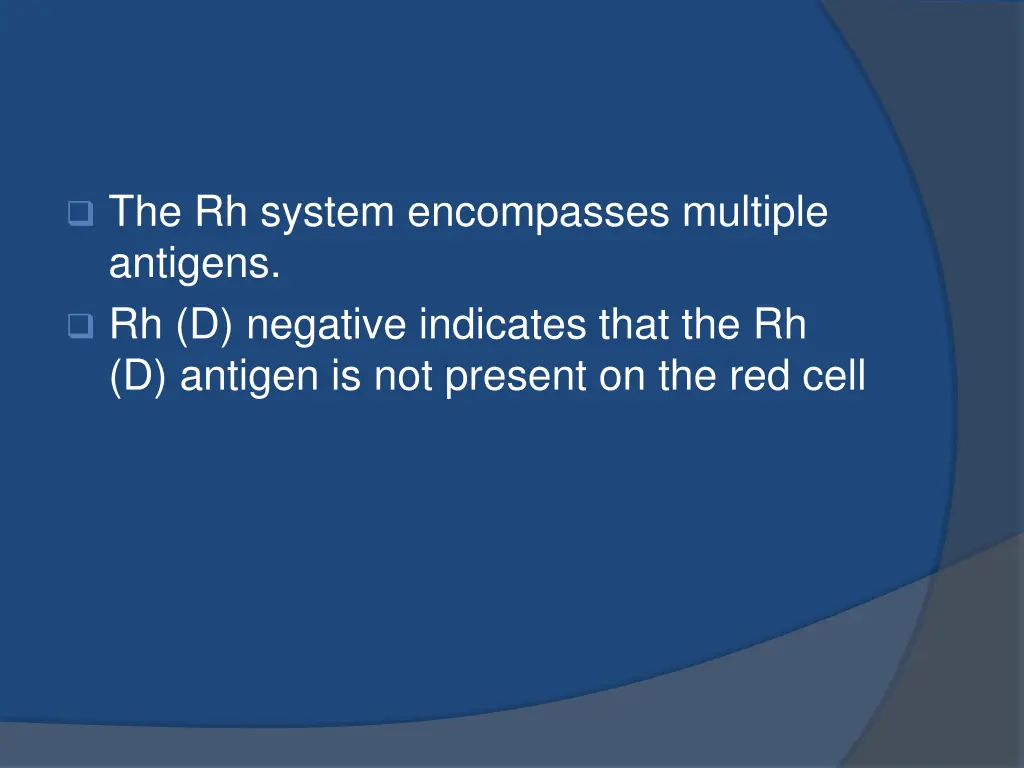 the rh system encompasses multiple antigens