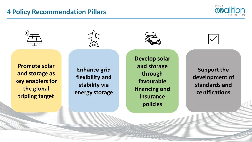 4 policy recommendation pillars