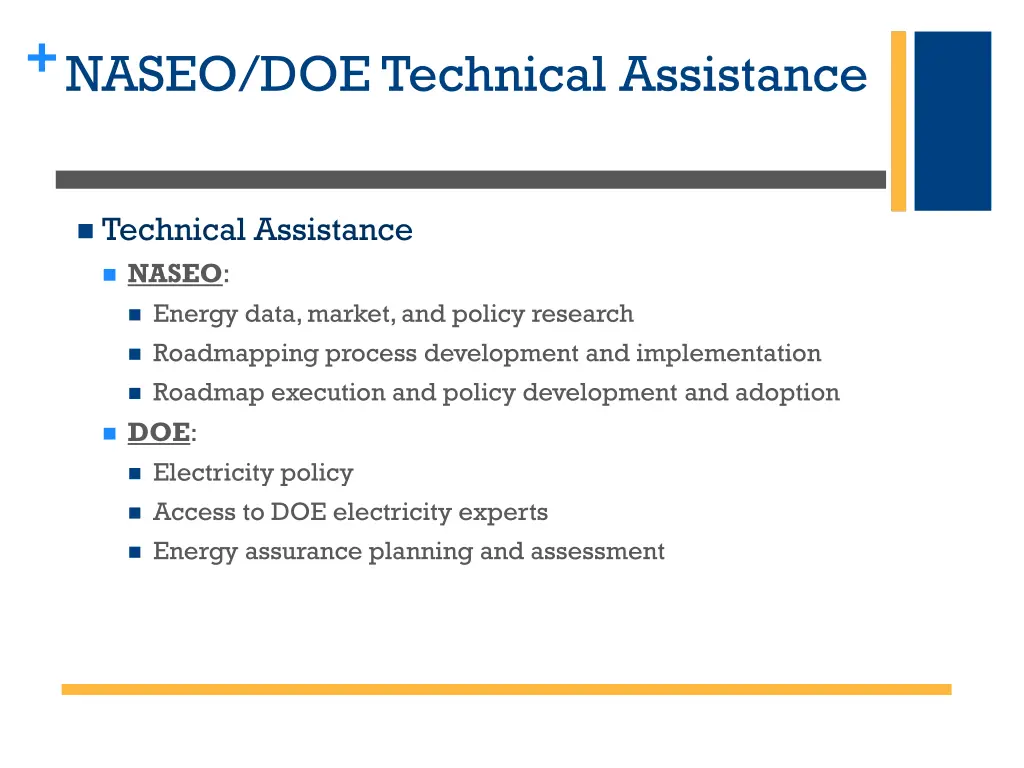 naseo doe technical assistance