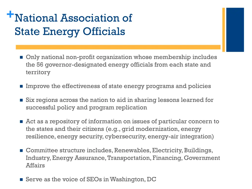 national association of state energy officials