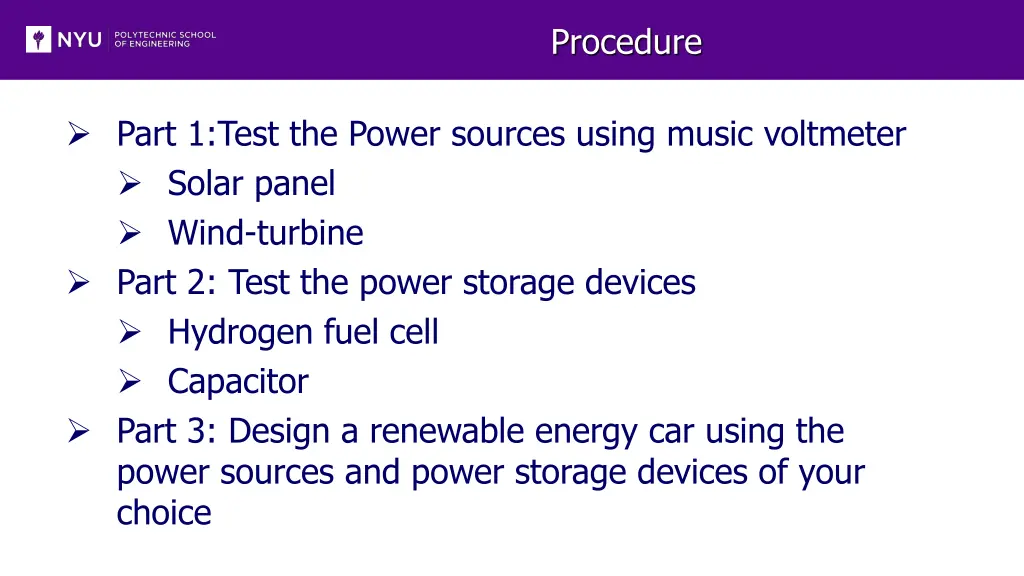 procedure