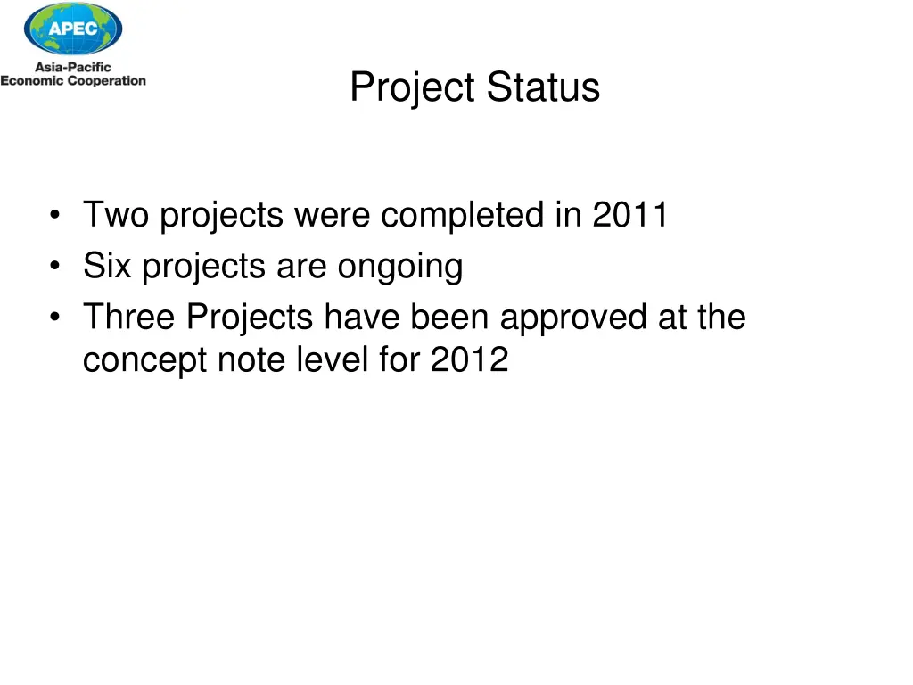 project status