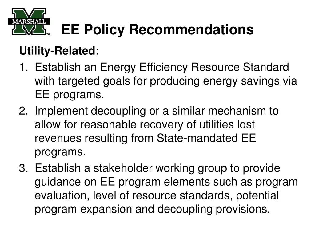 ee policy recommendations 1