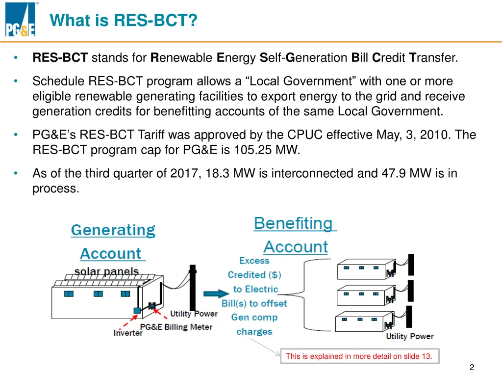 what is res bct