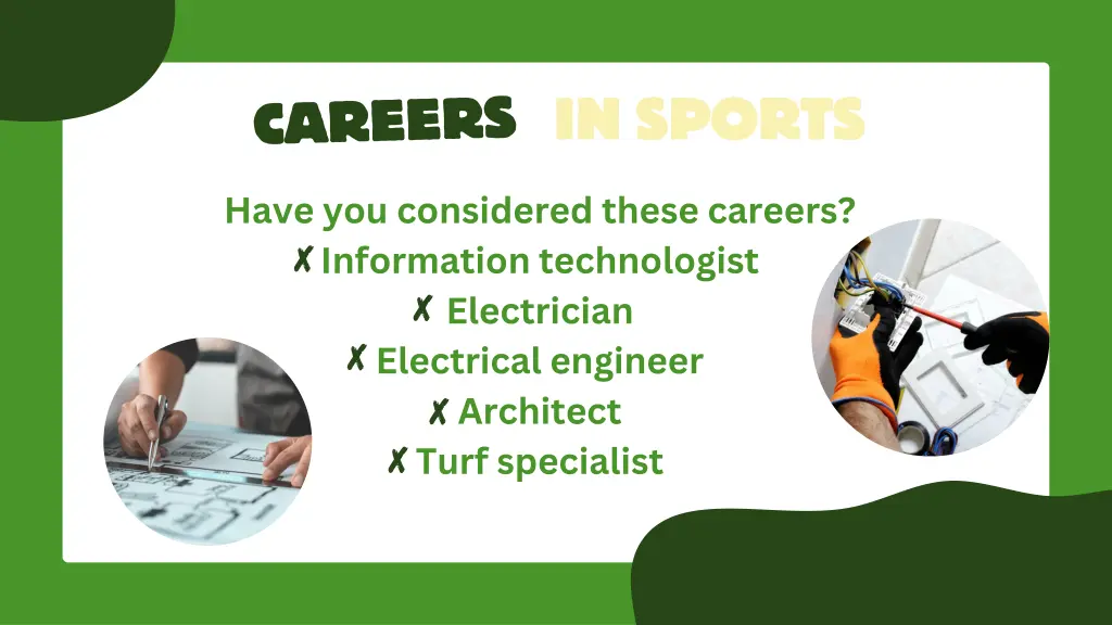 have you considered these careers information